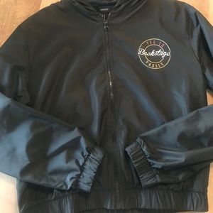 Black Windbreaker